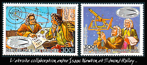 Newton et Halley